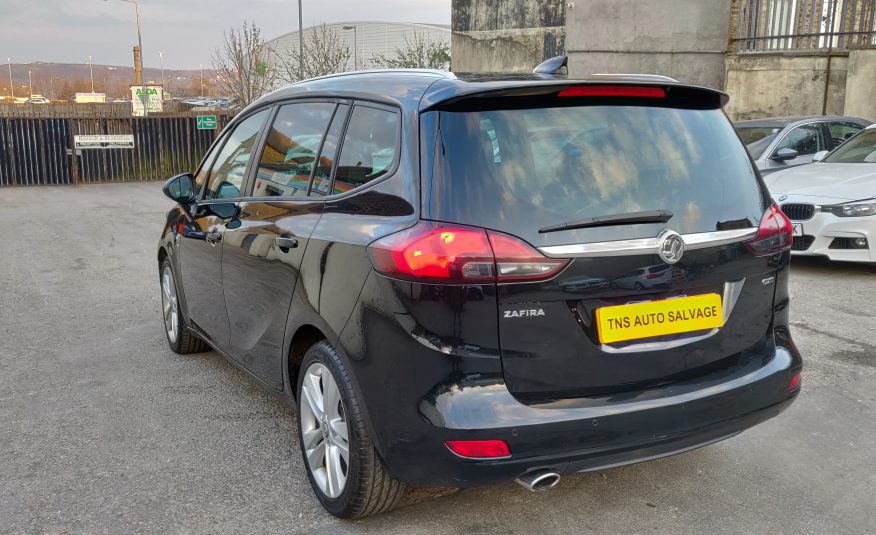 2017 VAUXHALL ZAFIRA TOURER SRI NAV 2.0 CDTi AUTO UNRECORDED SALVAGE