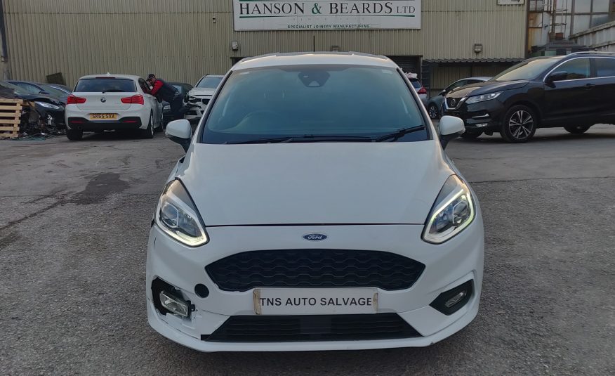 2018 18 FORD FIESTA ST-LINE 1.0L TURBO ECOBOOST CAT S DAMAGED SALVAGE