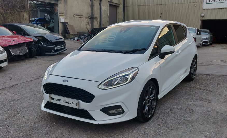 2018 18 FORD FIESTA ST-LINE 1.0L TURBO ECOBOOST CAT S DAMAGED SALVAGE