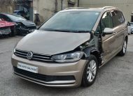 2017 VOLKSWAGEN TOURAN SE AUTO 2.0 TDI DSG BLUEMOTION CAT S DAMAGED SALVAGE