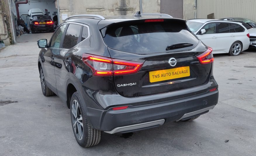 2018 68 NISSAN QASHQAI N-CONNECTA 1.5 DCI CAT S DAMAGED SALVAGE