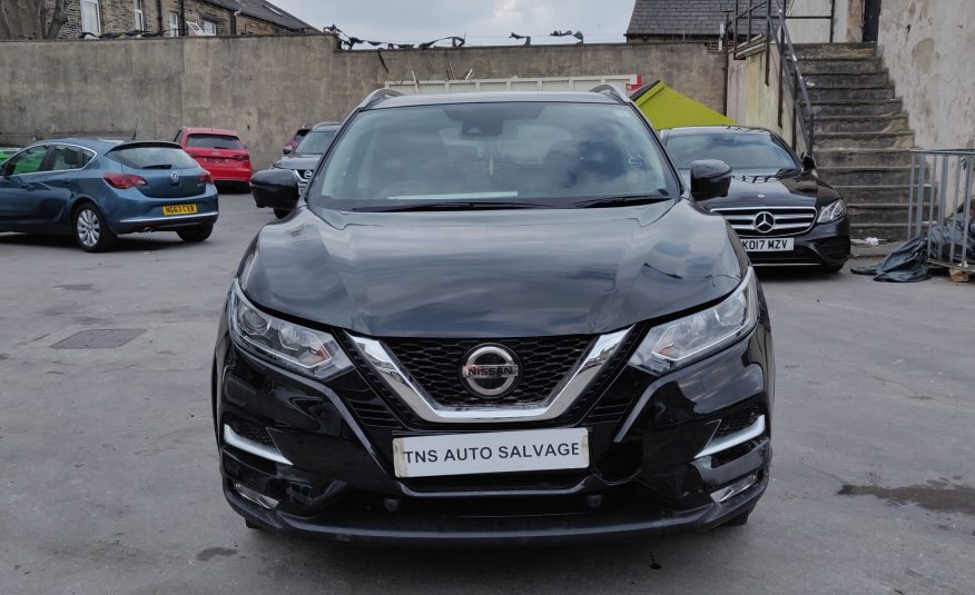 2018 68 NISSAN QASHQAI N-CONNECTA 1.5 DCI CAT S DAMAGED SALVAGE