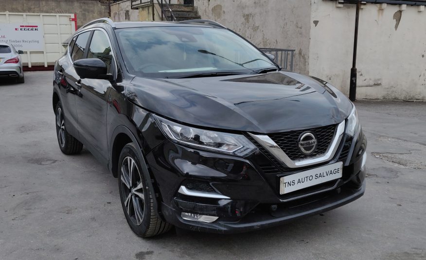 2018 68 NISSAN QASHQAI N-CONNECTA 1.5 DCI CAT S DAMAGED SALVAGE