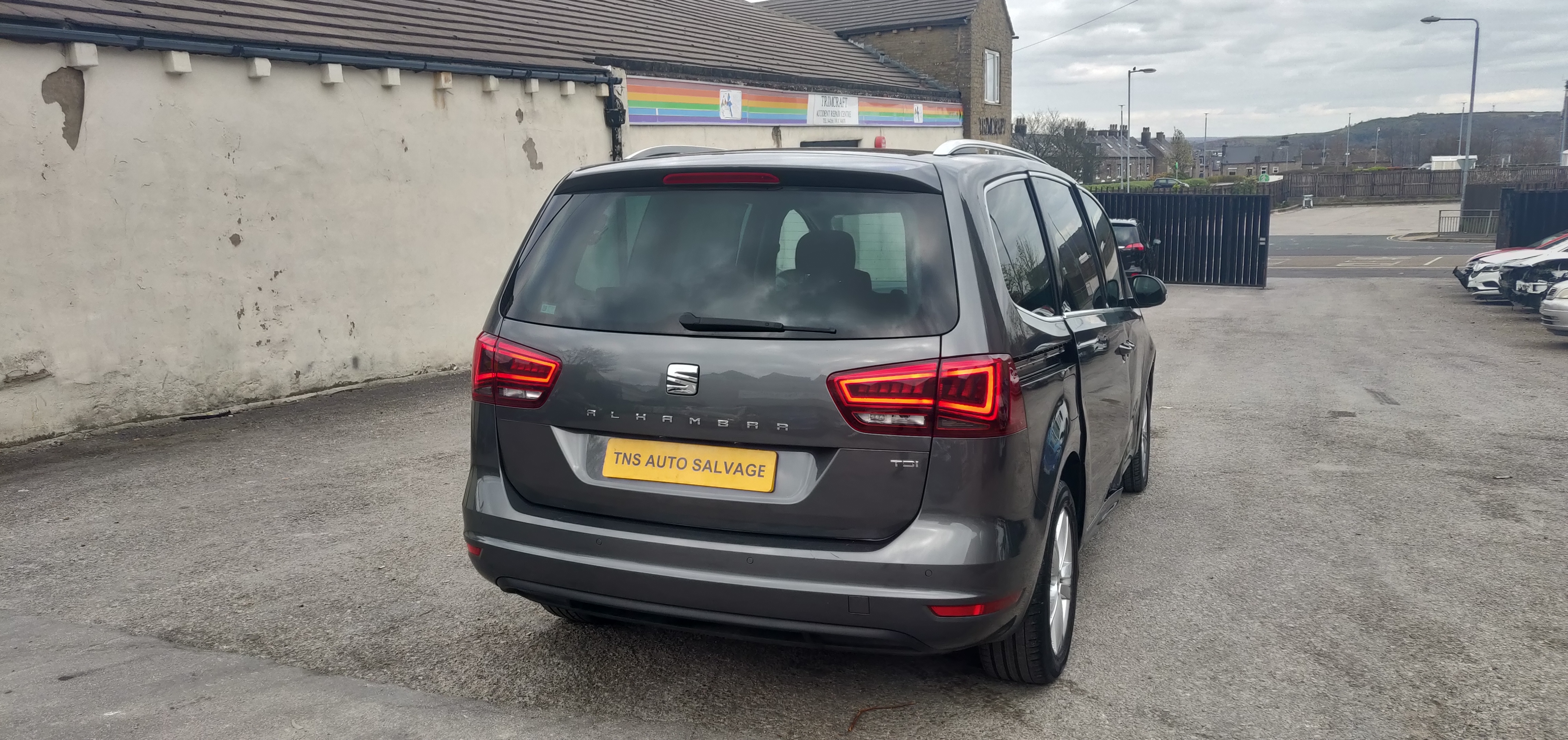 2017 SEAT ALHAMBRA 2.0 TDI SE AUTO DSG CAT N DAMAGED SALVAGE