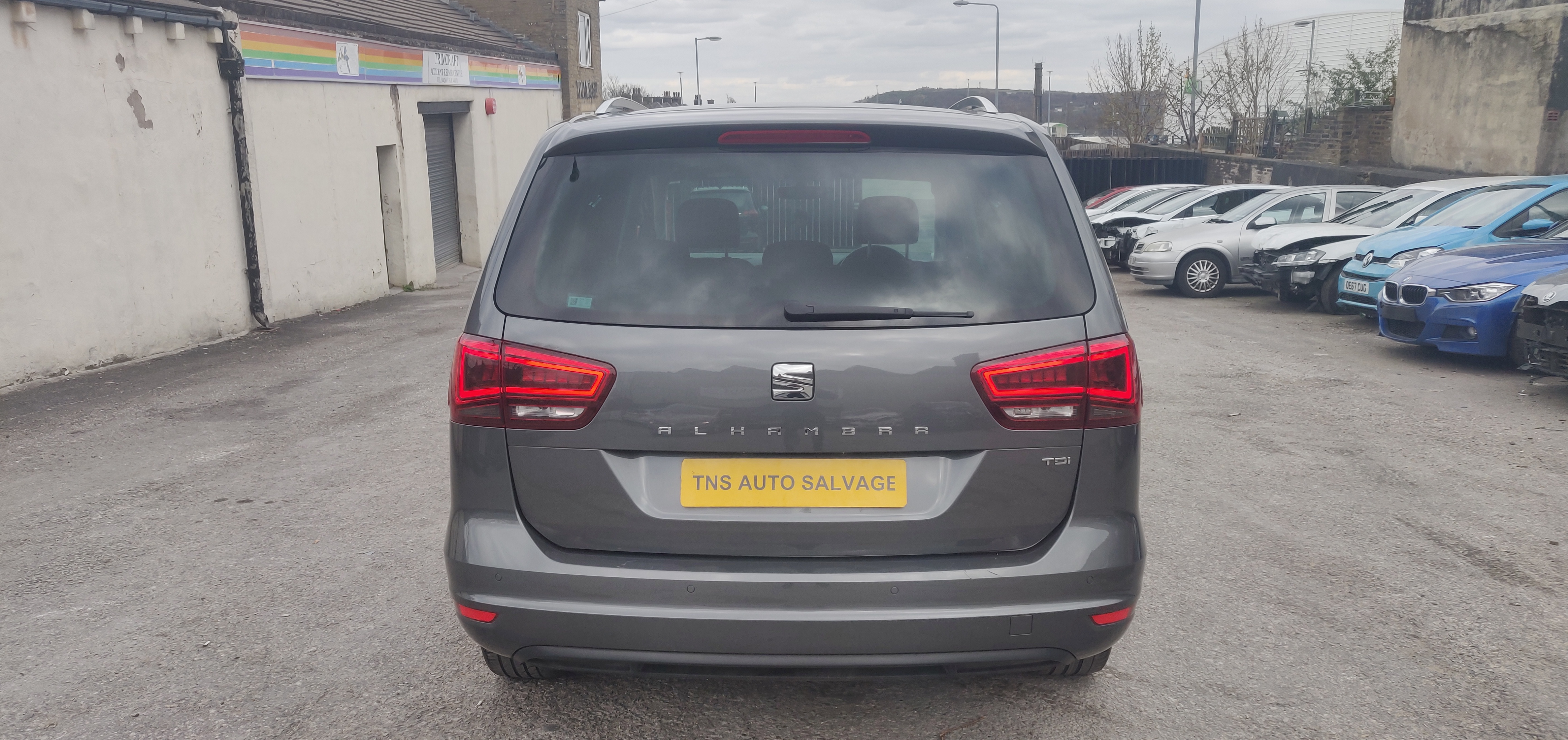 2017 SEAT ALHAMBRA 2.0 TDI SE AUTO DSG CAT N DAMAGED SALVAGE