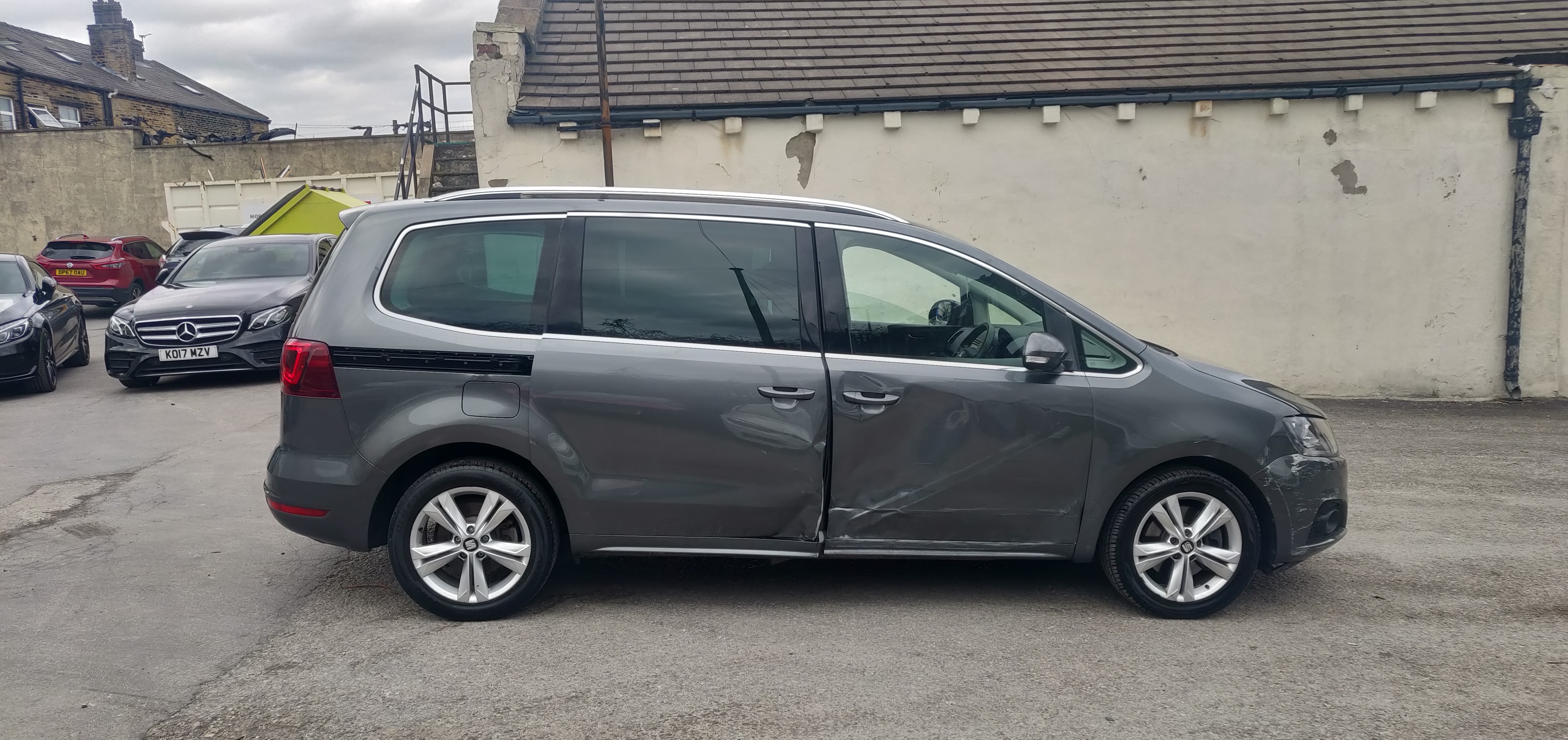 2017 SEAT ALHAMBRA 2.0 TDI SE AUTO DSG CAT N DAMAGED SALVAGE