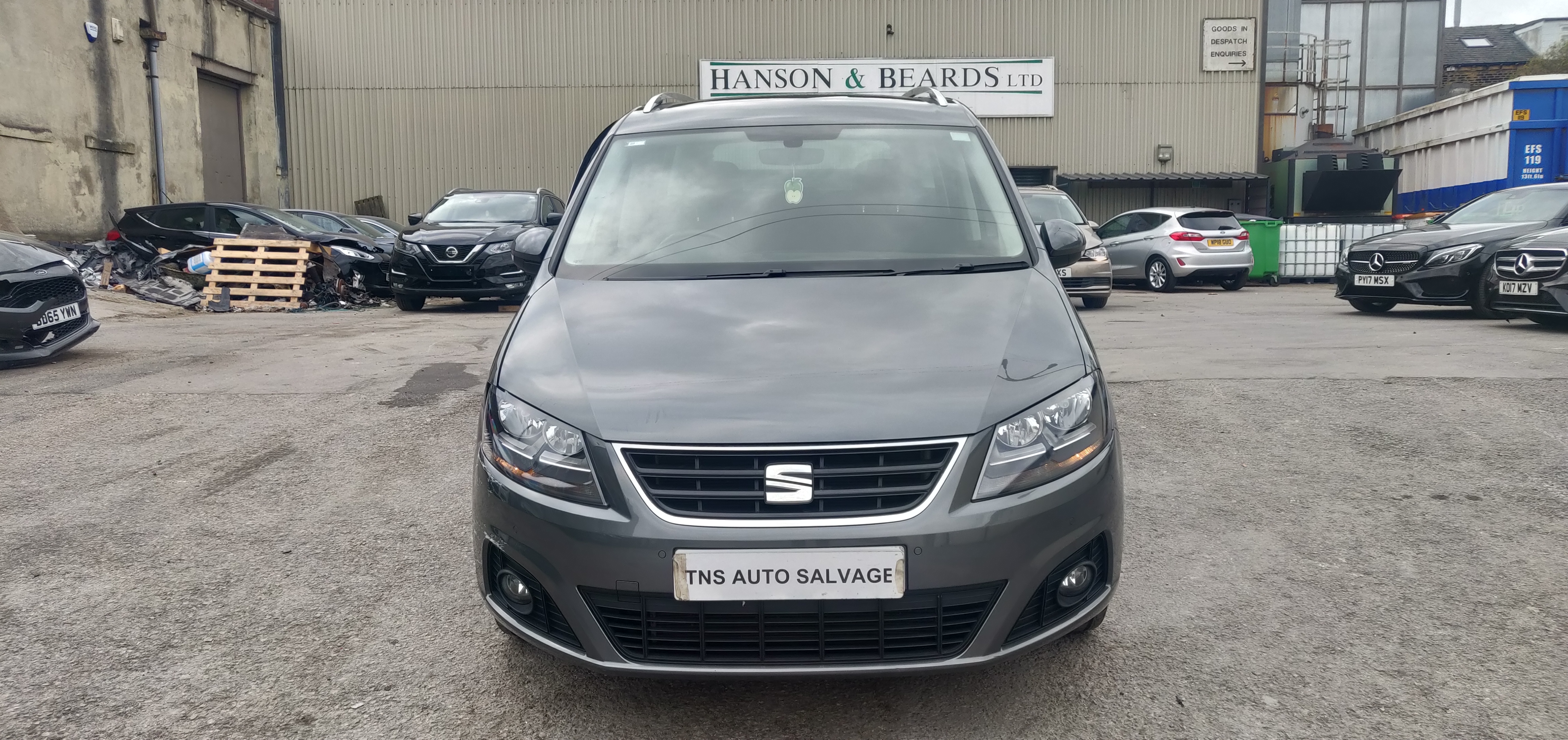 2017 SEAT ALHAMBRA 2.0 TDI SE AUTO DSG CAT N DAMAGED SALVAGE