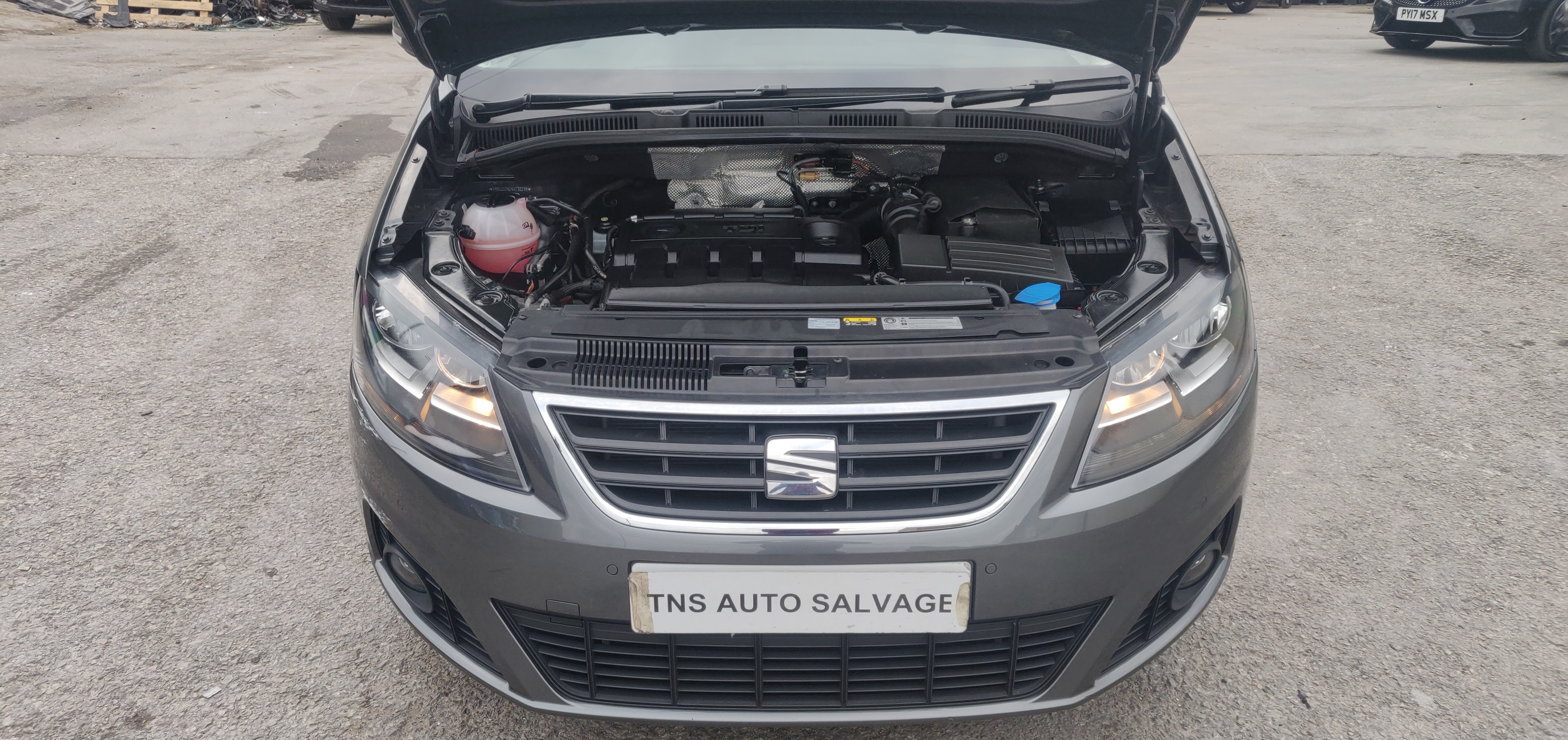 2017 SEAT ALHAMBRA 2.0 TDI SE AUTO DSG CAT N DAMAGED SALVAGE