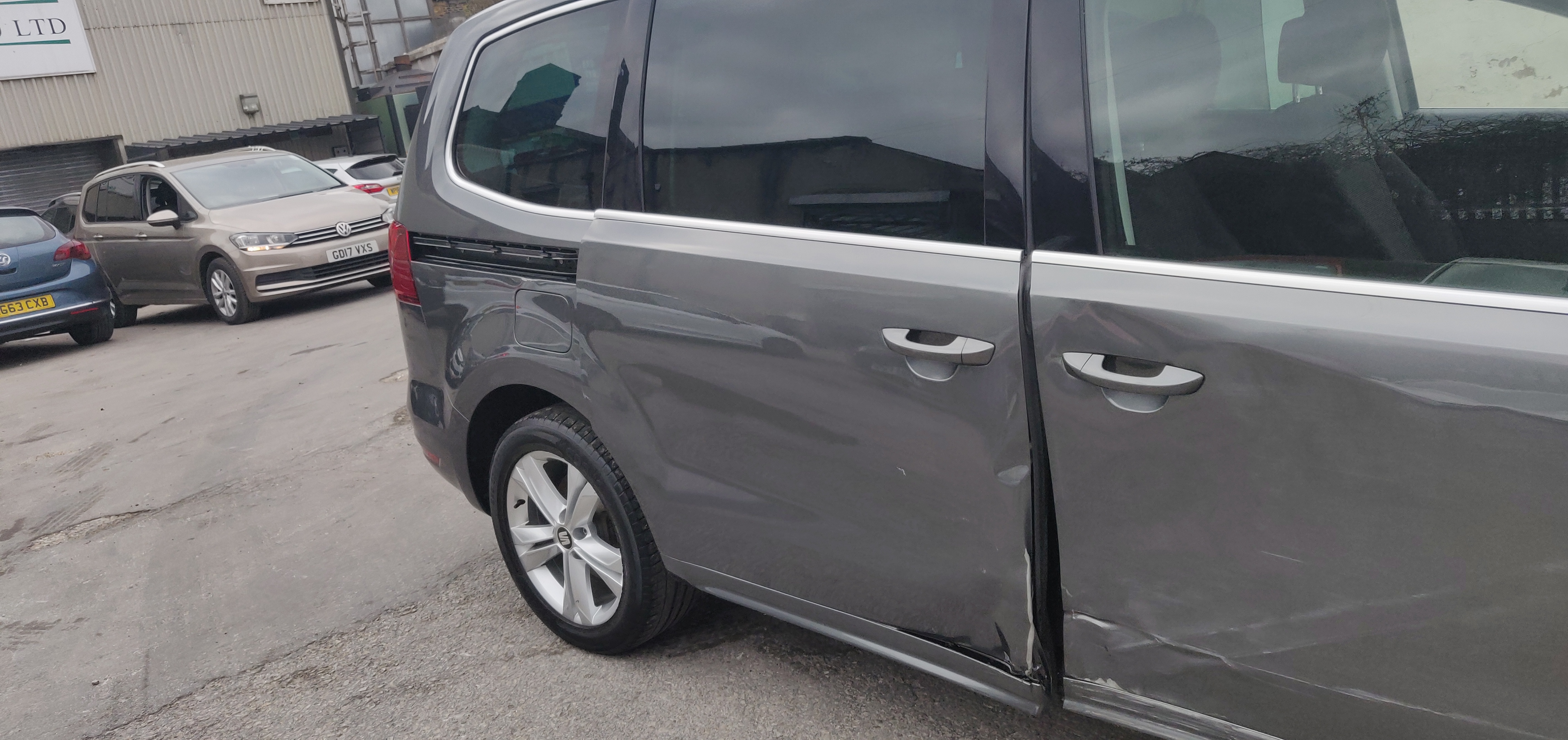 2017 SEAT ALHAMBRA 2.0 TDI SE AUTO DSG CAT N DAMAGED SALVAGE