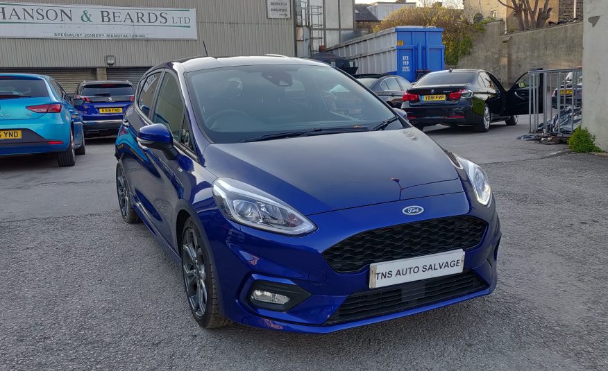 2018 18 FORD FIESTA ST-LINE 1.0L TURBO CAT S DAMAGED SALVAGE