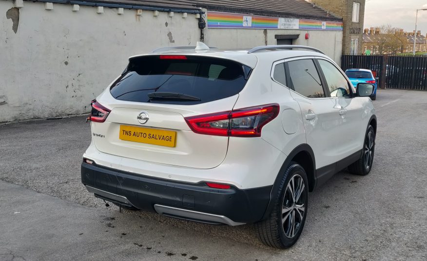 2018 68 NISSAN QASHQAI N-CONNECTA 1.5 DCI CAT N DAMAGED SALVAGE