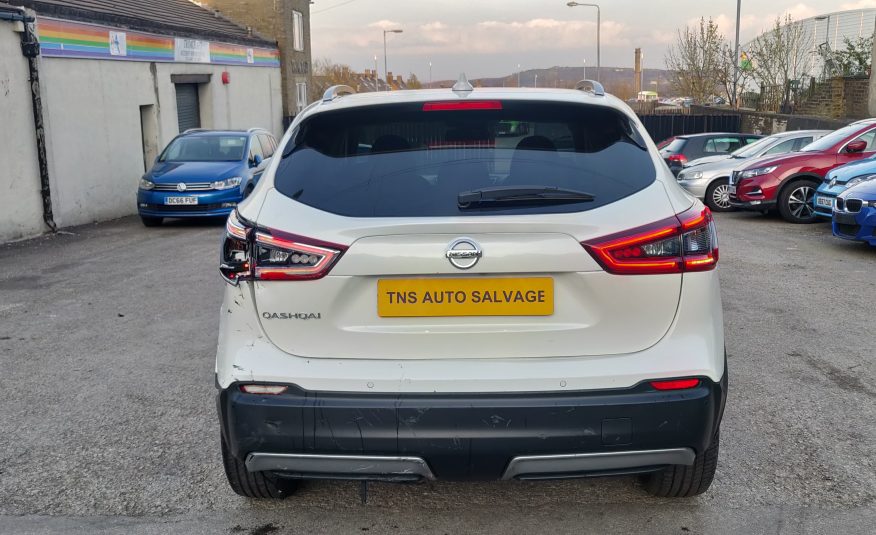 2018 68 NISSAN QASHQAI N-CONNECTA 1.5 DCI CAT N DAMAGED SALVAGE