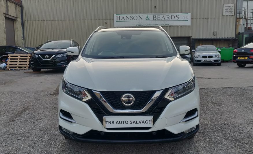 2018 68 NISSAN QASHQAI N-CONNECTA 1.5 DCI CAT N DAMAGED SALVAGE