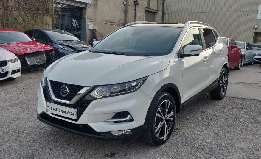 2018 68 NISSAN QASHQAI N-CONNECTA 1.5 DCI CAT N DAMAGED SALVAGE