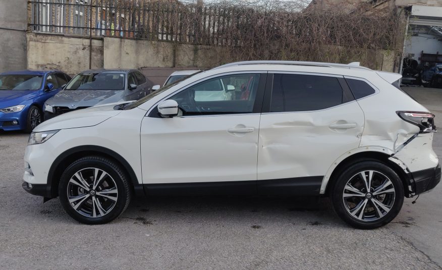 2018 68 NISSAN QASHQAI N-CONNECTA 1.5 DCI CAT N DAMAGED SALVAGE