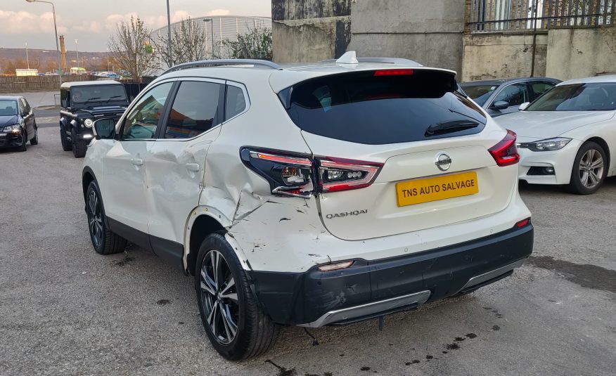 2018 68 NISSAN QASHQAI N-CONNECTA 1.5 DCI CAT N DAMAGED SALVAGE