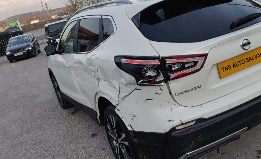 2018 68 NISSAN QASHQAI N-CONNECTA 1.5 DCI CAT N DAMAGED SALVAGE