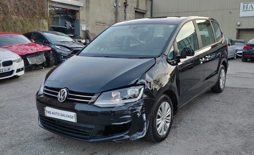 2017 VOLKSWAGEN SHARAN 2.0 TDI S BLUEMOTION TECH AUTO DSG CAT N DAMAGED SALVAGE