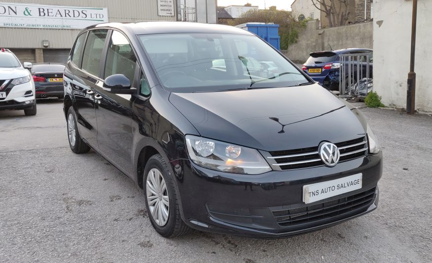 2017 VOLKSWAGEN SHARAN 2.0 TDI S BLUEMOTION TECH AUTO DSG CAT N DAMAGED SALVAGE