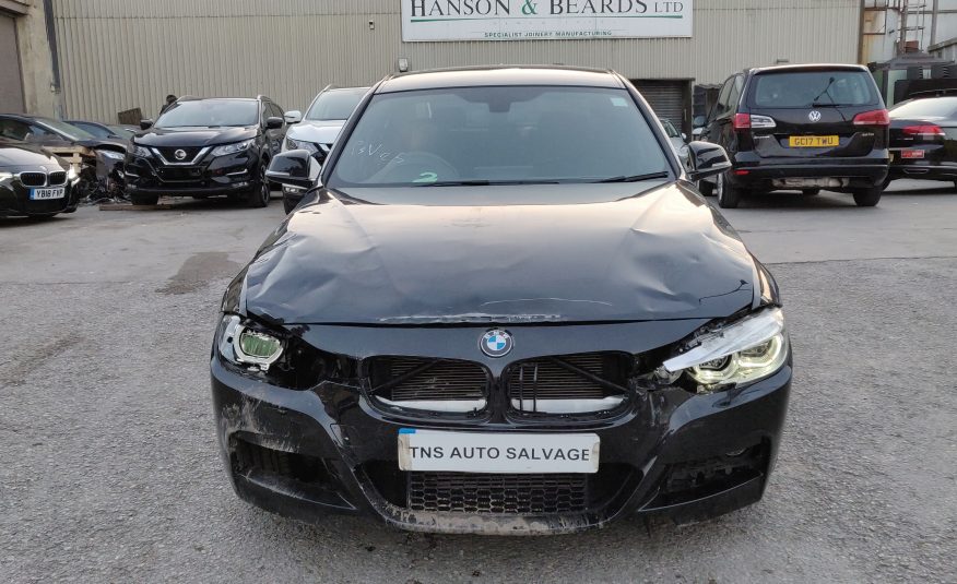 2017 67 BMW 3 SERIES 320D M SPORT AUTO CAT S DAMAGED SALVAGE