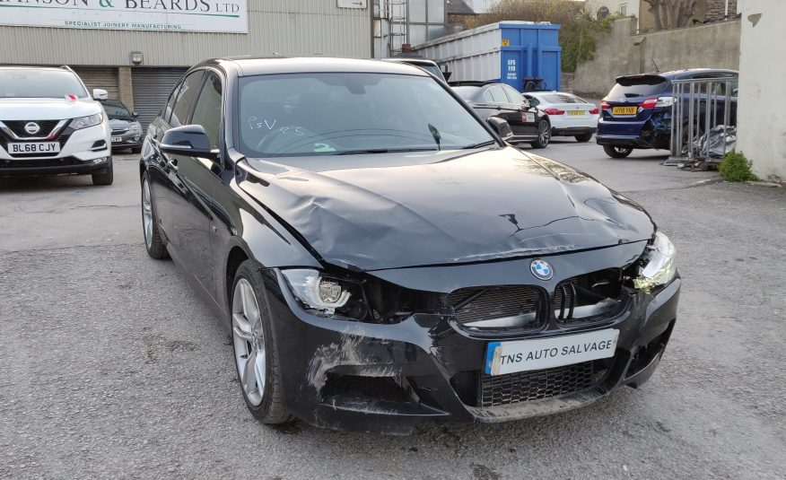 2017 67 BMW 3 SERIES 320D M SPORT AUTO CAT S DAMAGED SALVAGE