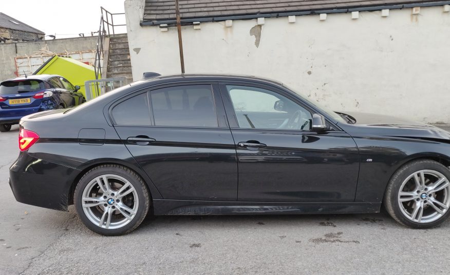 2017 67 BMW 3 SERIES 320D M SPORT AUTO CAT S DAMAGED SALVAGE