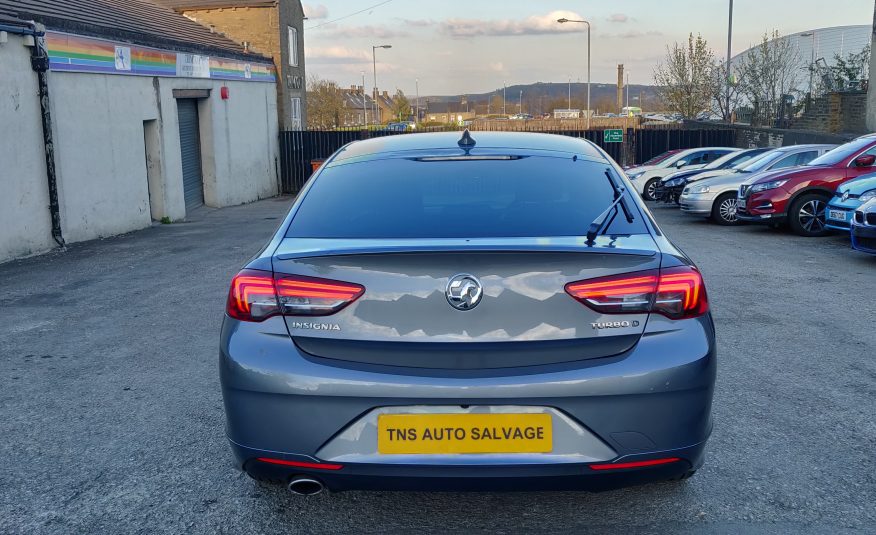 2017 VAUXHALL INSIGNIA 2.0 TD SRI VX-LINE NAV UNRECORDED DAMAGED SALVAGE