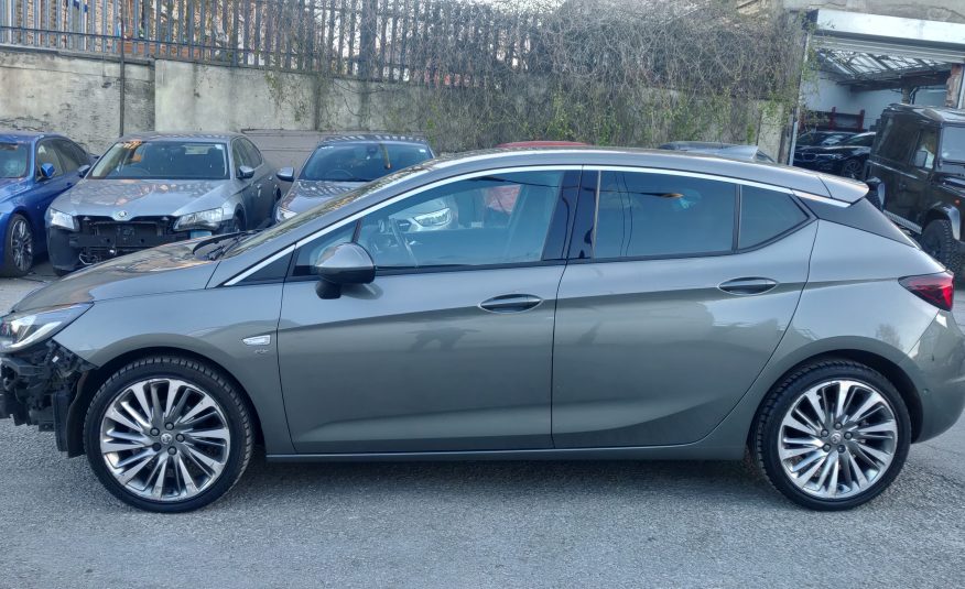 2017 VAUXHALL ASTRA 1.4 TURBO AUTO ELITE NAV UNRECORDED DAMAGED SALVAGE