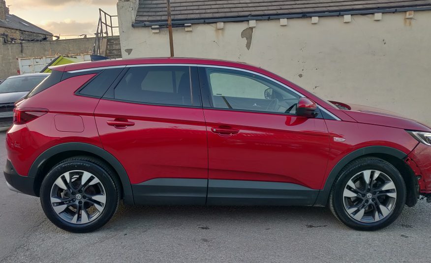 2018 VAUXHALL GRANDLAND X 1.2 SPORTS NAV SUV UNRECORDED DAMAGED SALVAGE