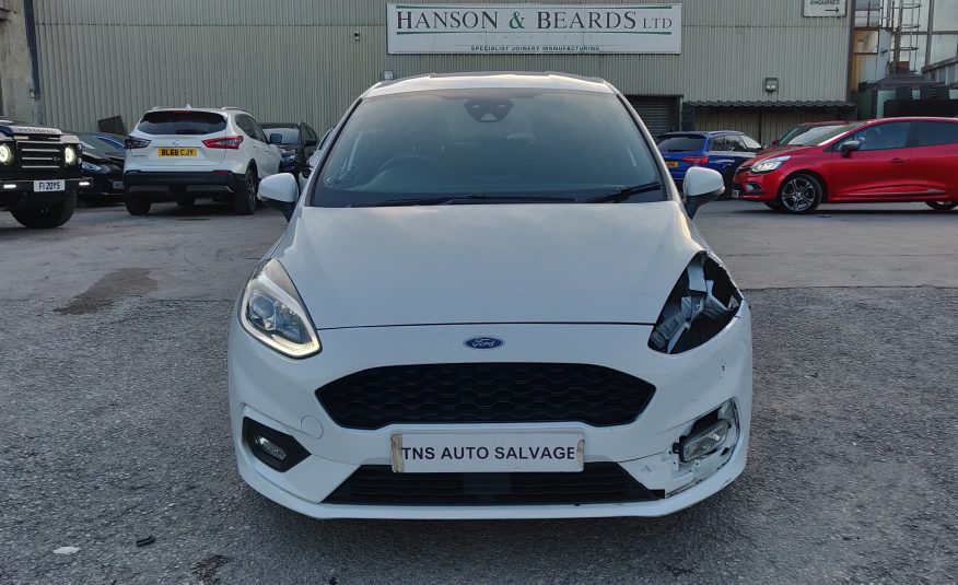 2018 18 FORD FIESTA ST-LINE 1.0L TURBO CAT S DAMAGED SALVAGE