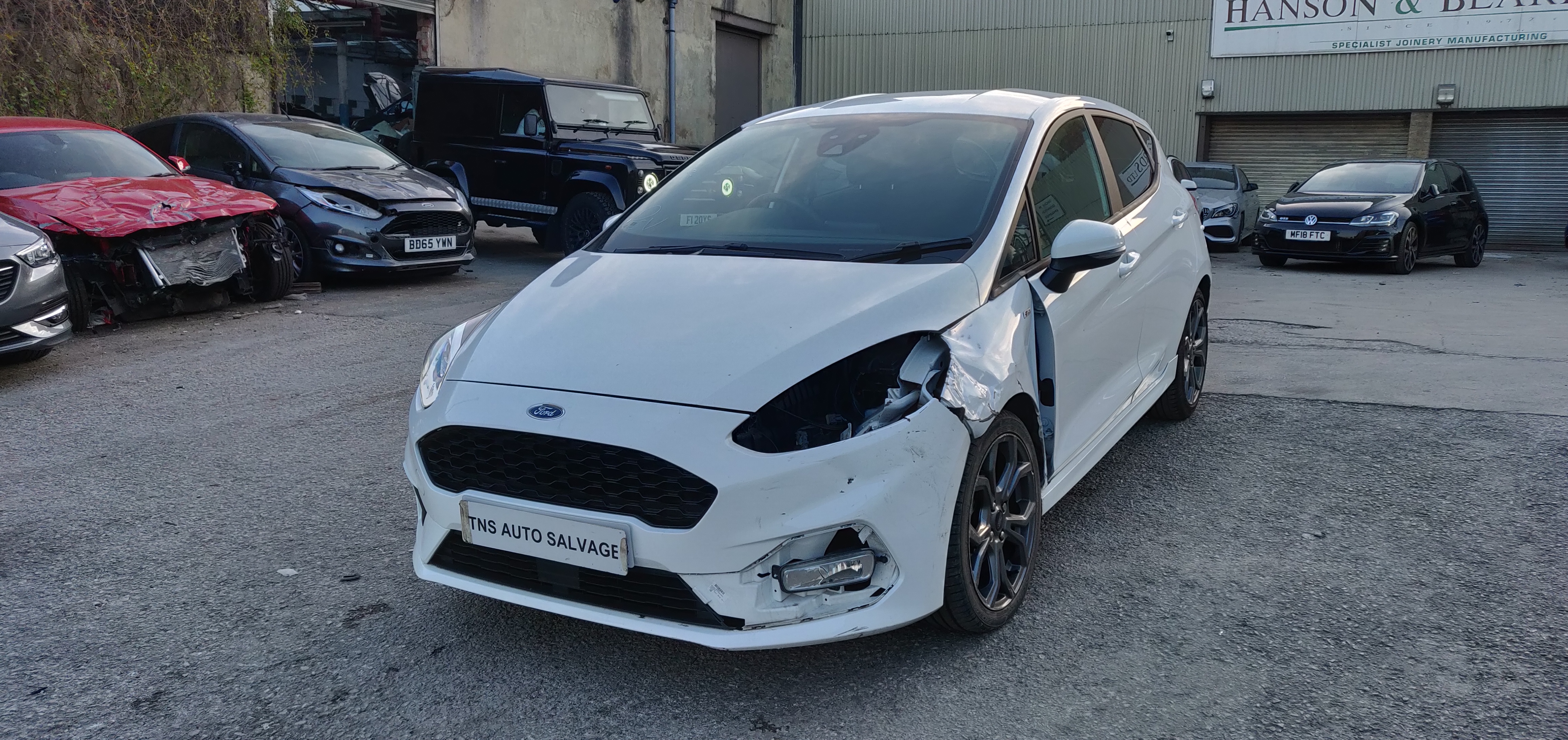 2018 18 FORD FIESTA ST-LINE 1.0L TURBO CAT S DAMAGED SALVAGE