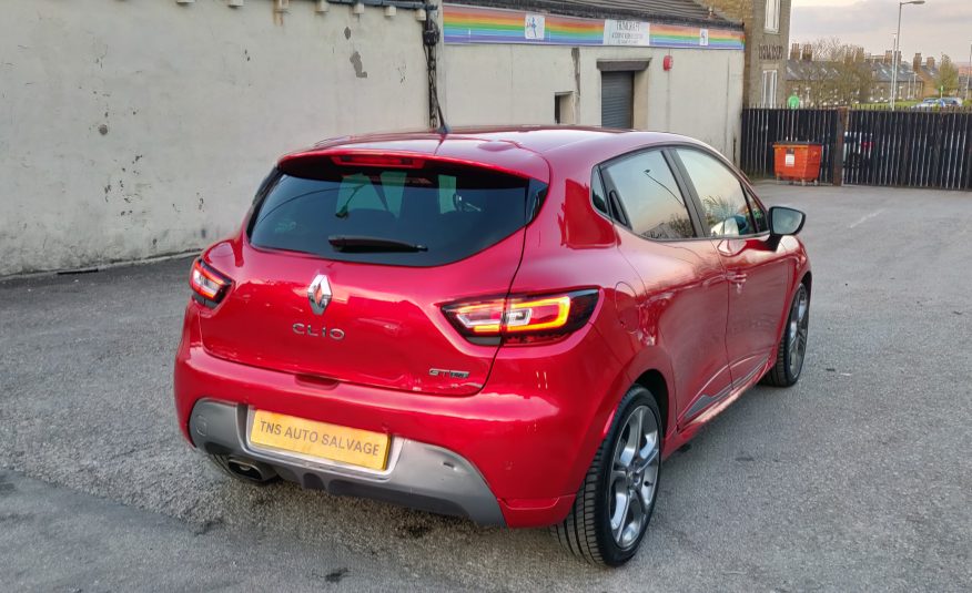 2018 68 RENAULT CLIO 1.0 TCe GT-LINE NAV UNRECORDED DAMAGED SALVAGE