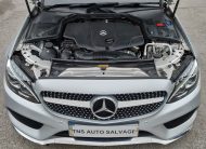 2017 MERCEDES-BENZ C CLASS C250D CONVERTIBLE AMG LINE SALVAGE