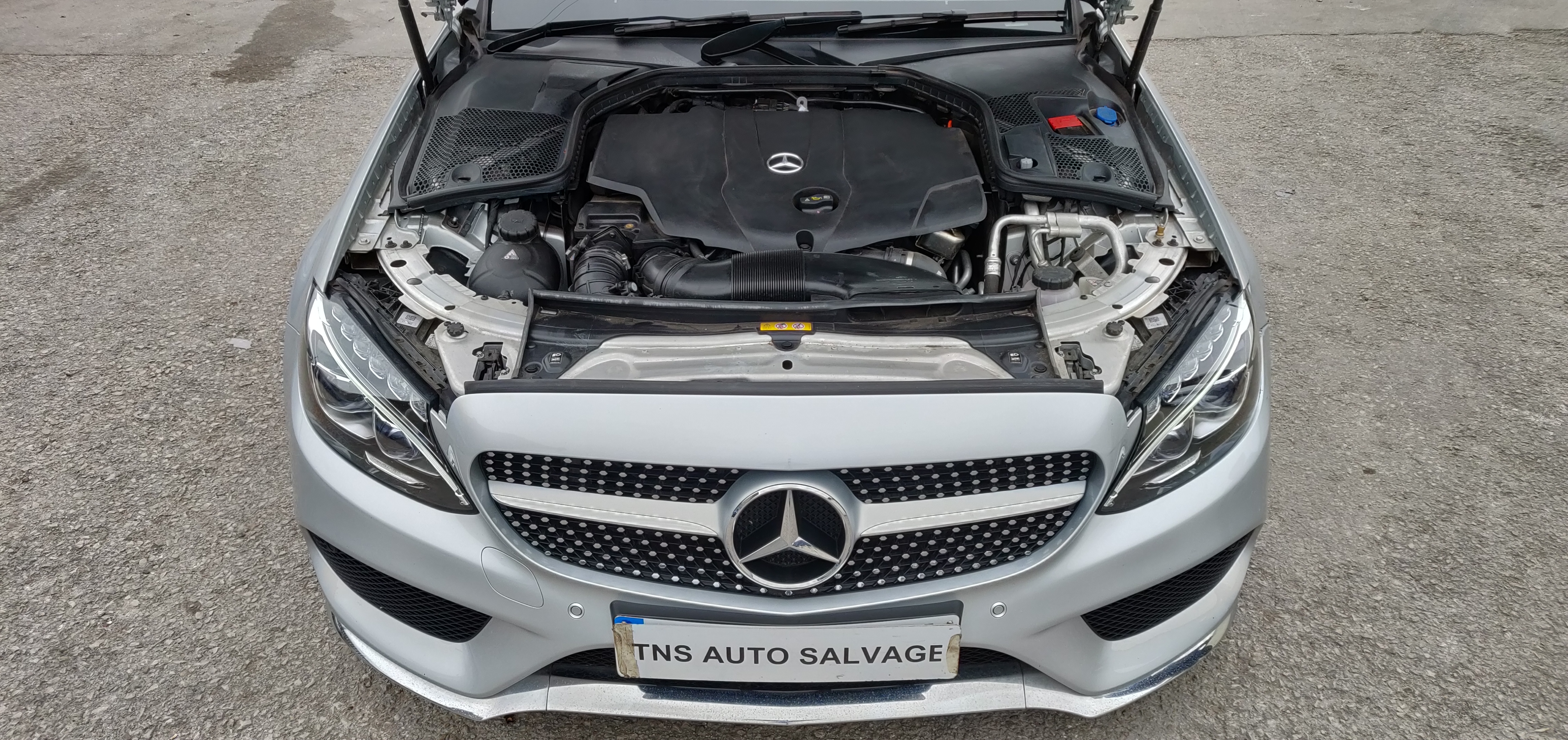 2017 MERCEDES-BENZ C CLASS C250D CONVERTIBLE AMG LINE SALVAGE