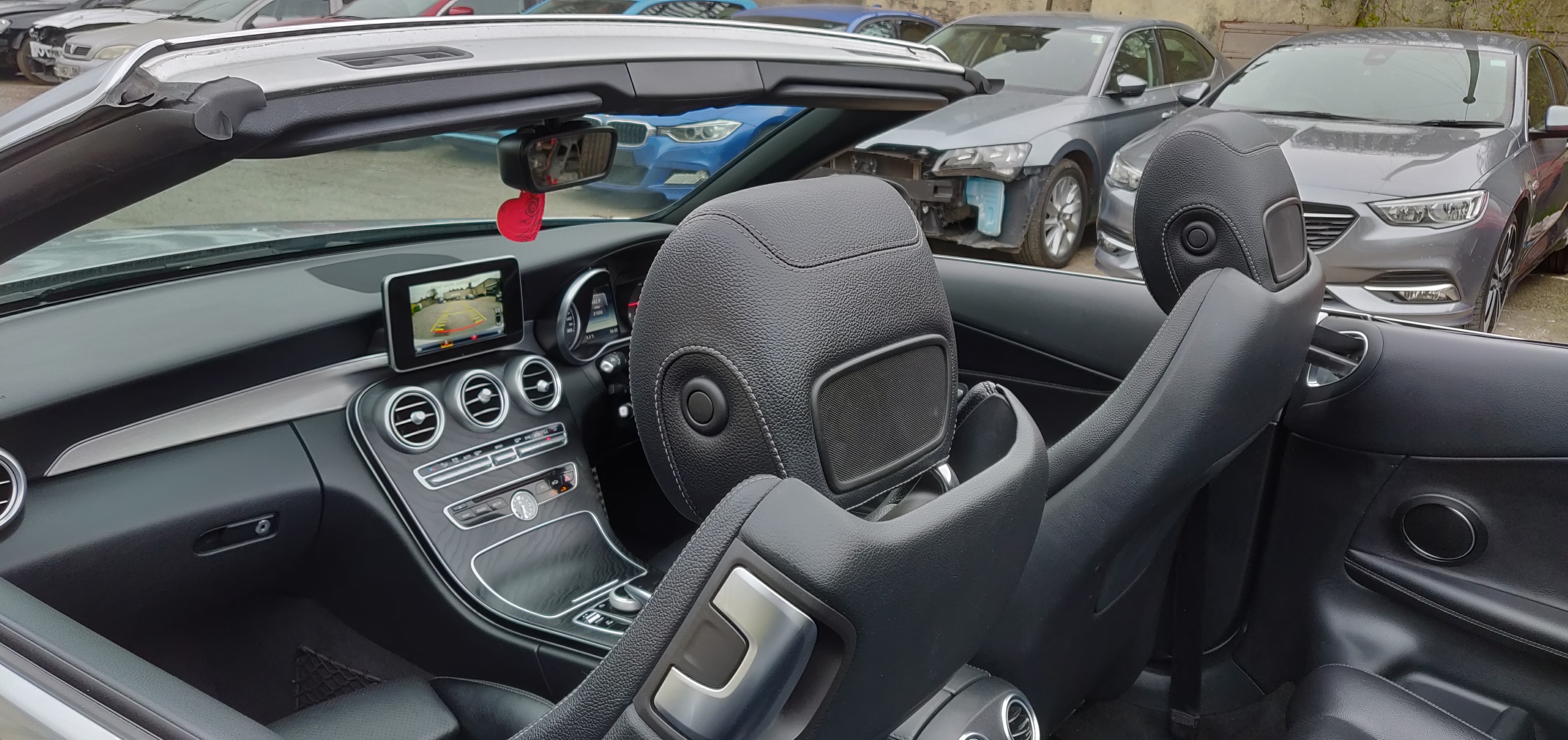2017 MERCEDES-BENZ C CLASS C250D CONVERTIBLE AMG LINE SALVAGE