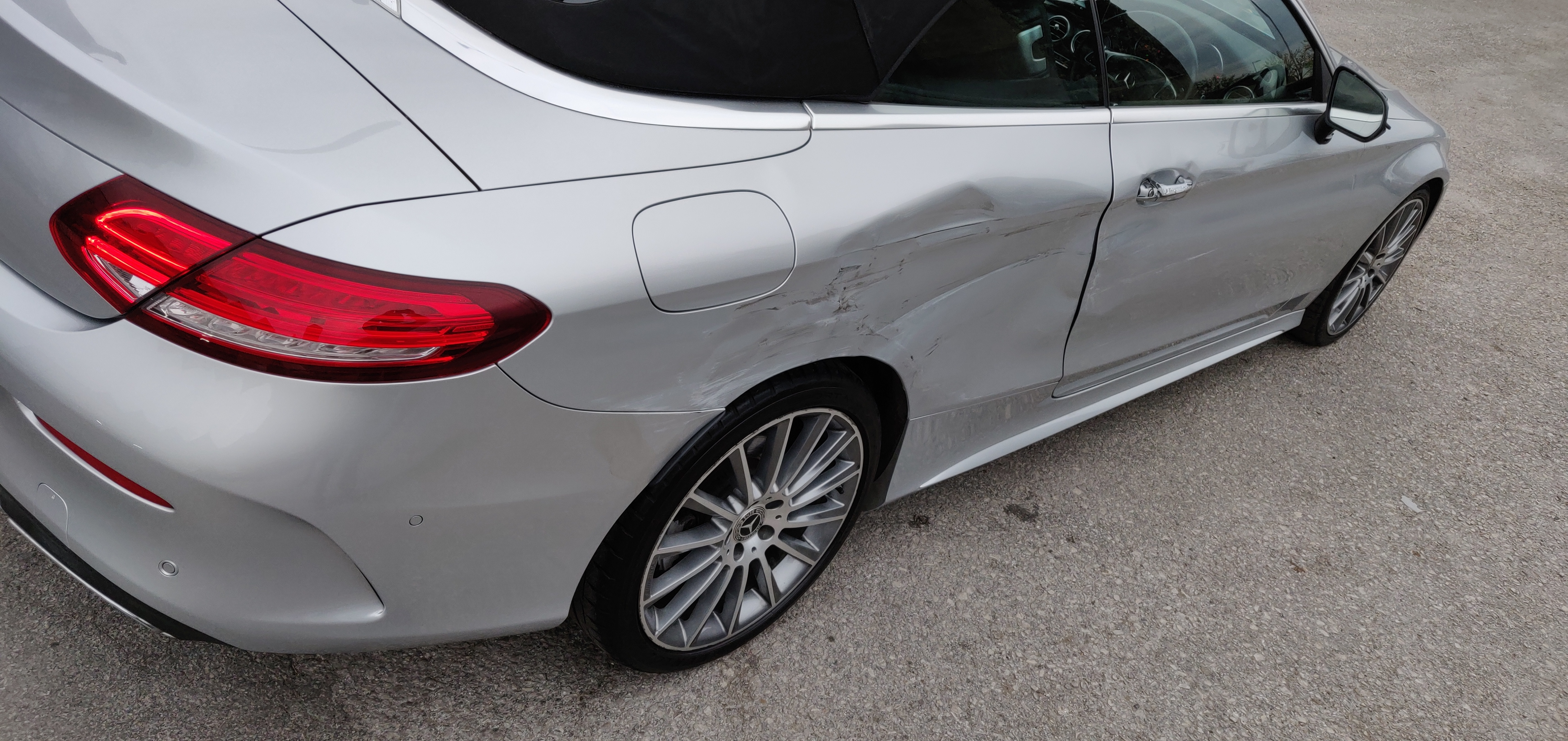 2017 MERCEDES-BENZ C CLASS C250D CONVERTIBLE AMG LINE SALVAGE