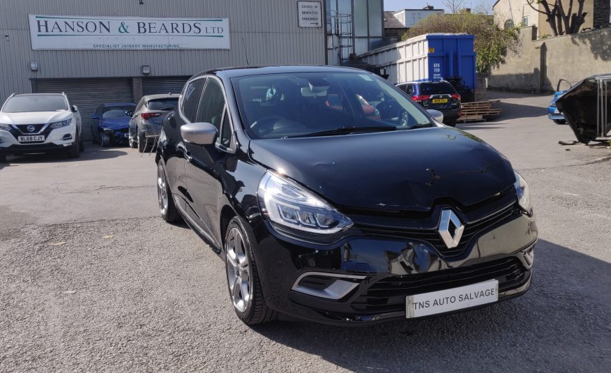 2019 19 RENAULT CLIO 1.0 GT LINE TCE CAT N DAMAGED SALVAGE