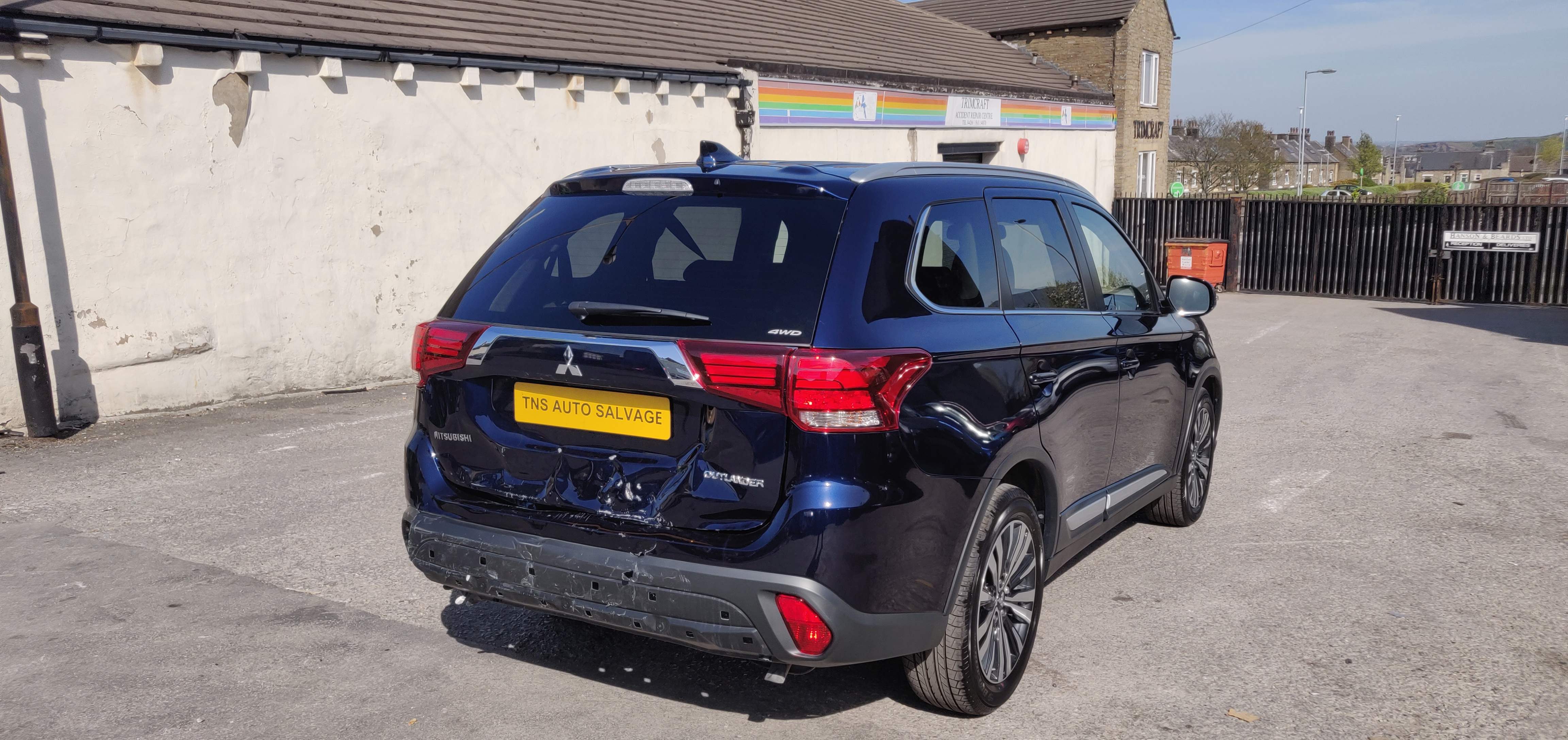 2019 MITSUBISHI OUTLANDER 2.0 JURO AUTO 4WD UNRECORDED DAMAGED SALVAGE