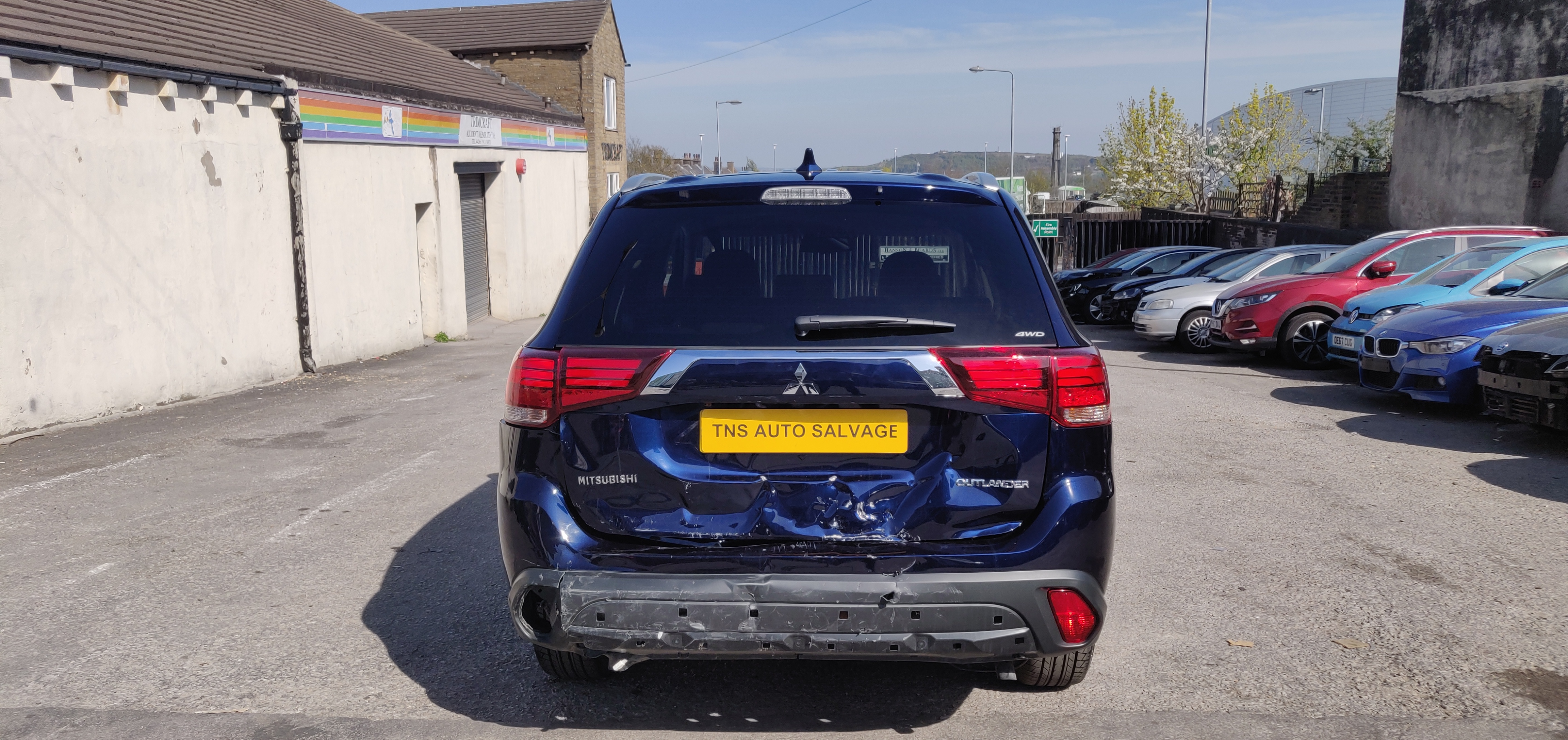 2019 MITSUBISHI OUTLANDER 2.0 JURO AUTO 4WD UNRECORDED DAMAGED SALVAGE