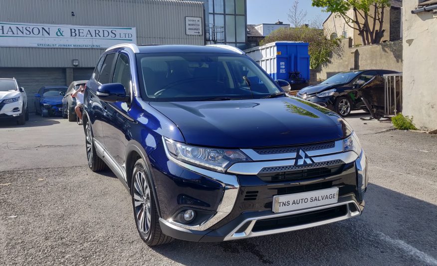 2019 MITSUBISHI OUTLANDER 2.0 JURO AUTO 4WD UNRECORDED DAMAGED SALVAGE