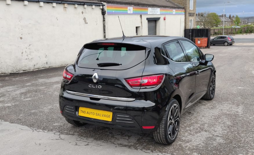 2018 68 RENAULT CLIO 1.0 TCe ICONIC NAV UNRECORDED DAMAGED SALVAGE