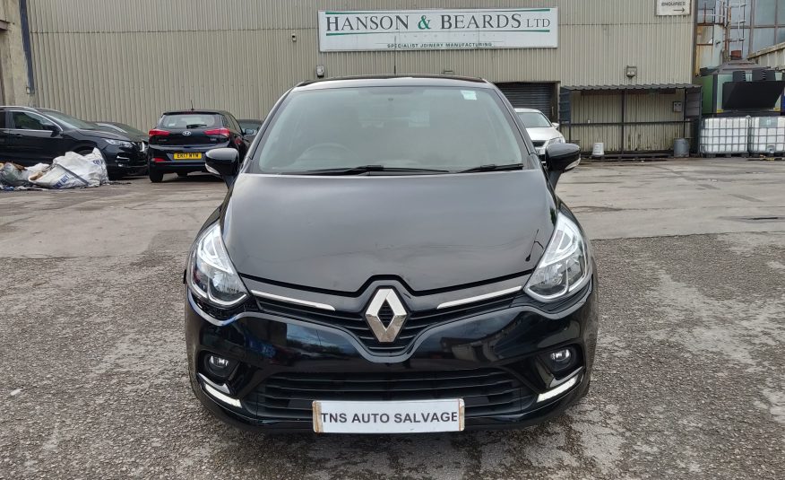 2018 68 RENAULT CLIO 1.0 TCe ICONIC NAV UNRECORDED DAMAGED SALVAGE