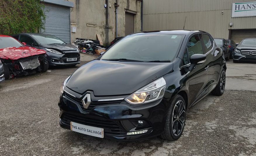 2018 68 RENAULT CLIO 1.0 TCe ICONIC NAV UNRECORDED DAMAGED SALVAGE