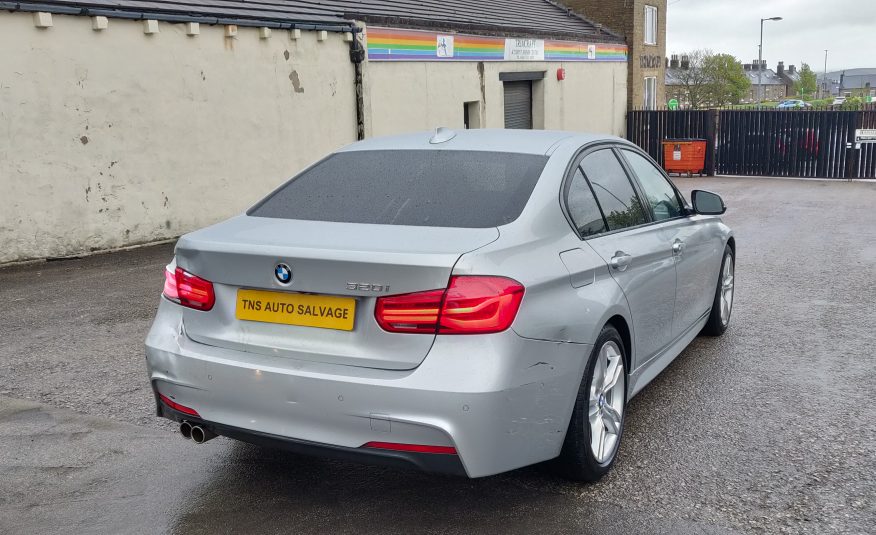 2018 BMW 3 SERIES 320i M SPORT AUTO UNRECORDED DAMAGED SALVAGE