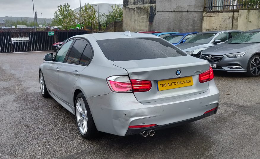 2018 BMW 3 SERIES 320i M SPORT AUTO UNRECORDED DAMAGED SALVAGE