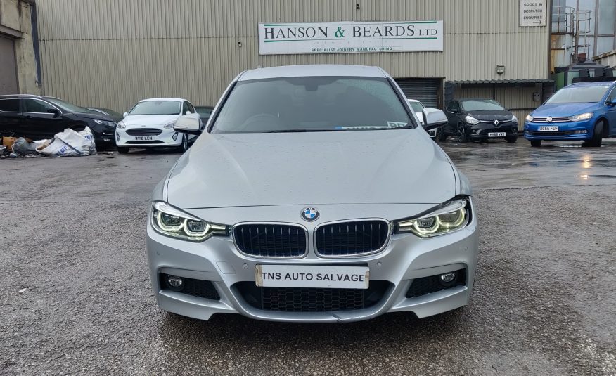 2018 BMW 3 SERIES 320i M SPORT AUTO UNRECORDED DAMAGED SALVAGE