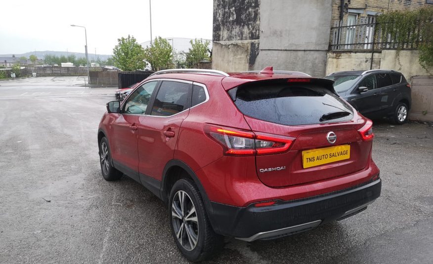 2018 NISSAN QASHQAI N-CONNECTA 1.6 DCI AUTO XTRONIC CVT NOT DAMAGED SALVAGE