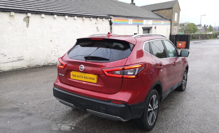 2018 NISSAN QASHQAI N-CONNECTA 1.6 DCI AUTO XTRONIC CVT NOT DAMAGED SALVAGE