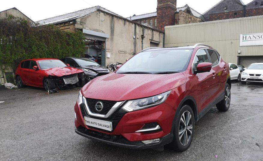 2018 NISSAN QASHQAI N-CONNECTA 1.6 DCI AUTO XTRONIC CVT NOT DAMAGED SALVAGE