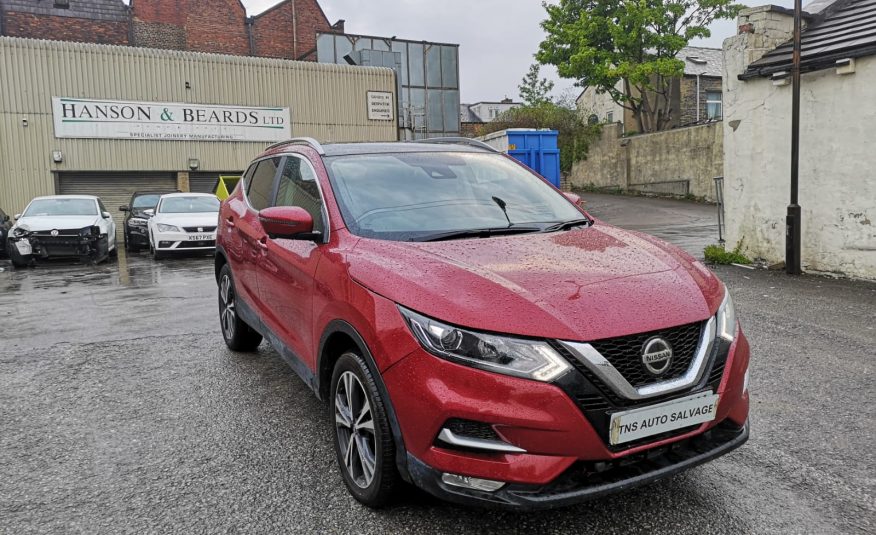 2018 NISSAN QASHQAI N-CONNECTA 1.6 DCI AUTO XTRONIC CVT NOT DAMAGED SALVAGE